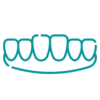 Ícone Lentes em Resina ou Porcelana - Recuperação da beleza e saúde dos dentes com alinhamento, harmonia e cor adequados na Clínica Wust em Rolante-RS. Escolha do melhor material preservando a estrutura original, garantindo satisfação imediata e durabilidade estética e funcional.